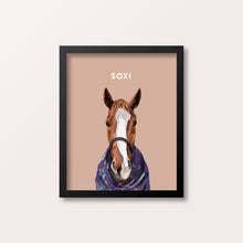 Load image into Gallery viewer, Framed Horse Pet Portraits