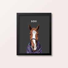 Load image into Gallery viewer, Framed Horse Pet Portraits
