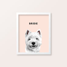 Load image into Gallery viewer, custom pet portraits