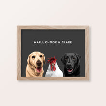 Load image into Gallery viewer, custom pet portrait