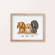 Load image into Gallery viewer, watercolour pet portrait