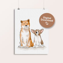 Load image into Gallery viewer, watercolour pet portraits