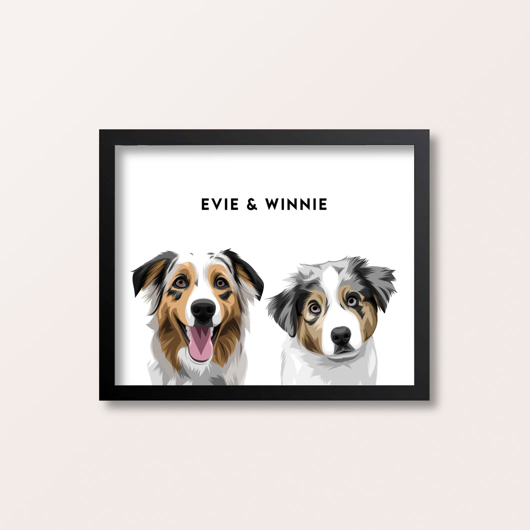 custom pet portraits