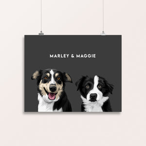 custom pet portraits