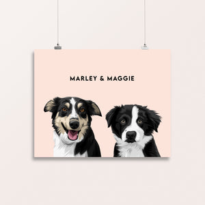 custom pet portraits