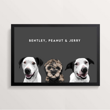 Load image into Gallery viewer, 4 Pet Portrait - A3
