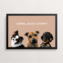 Load image into Gallery viewer, 4 Pet Portrait - A3
