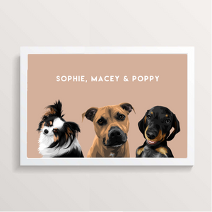4 Pet Portrait - A3