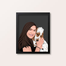 Load image into Gallery viewer, human and pet portraits
